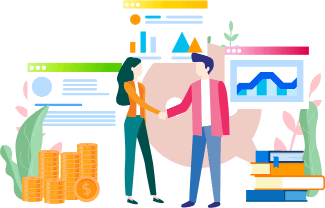 VYKON Workplace and HR Management Illustration